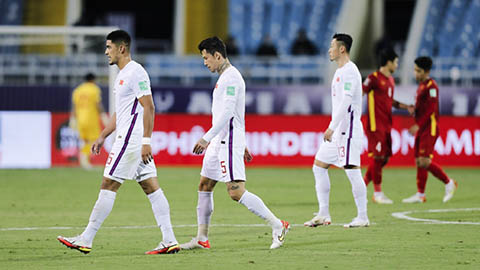 Khán  giả Trung Quốc đòi giải tán đội tuyển sau trận thua ĐT Việt Nam 